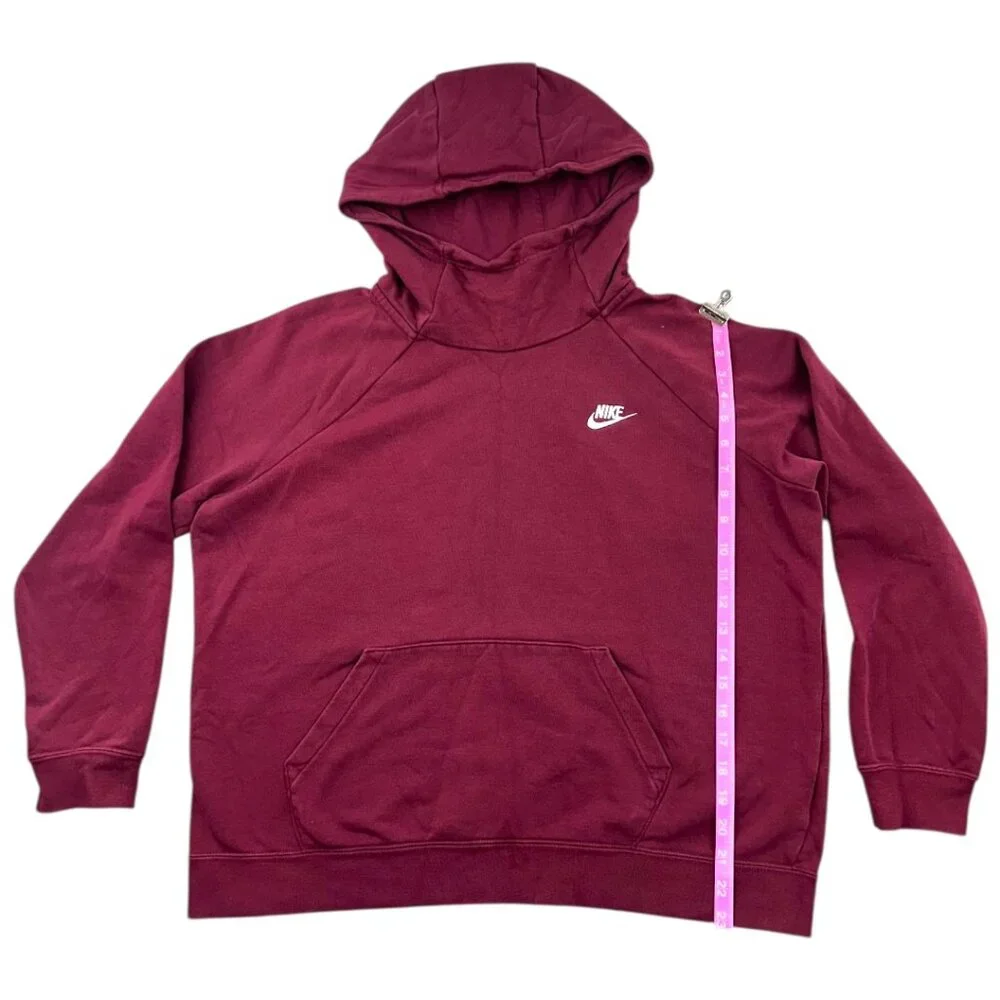 Nike Women's‎ Sportswear Essential Funnel-Neck Fleece Pullover Hoodie